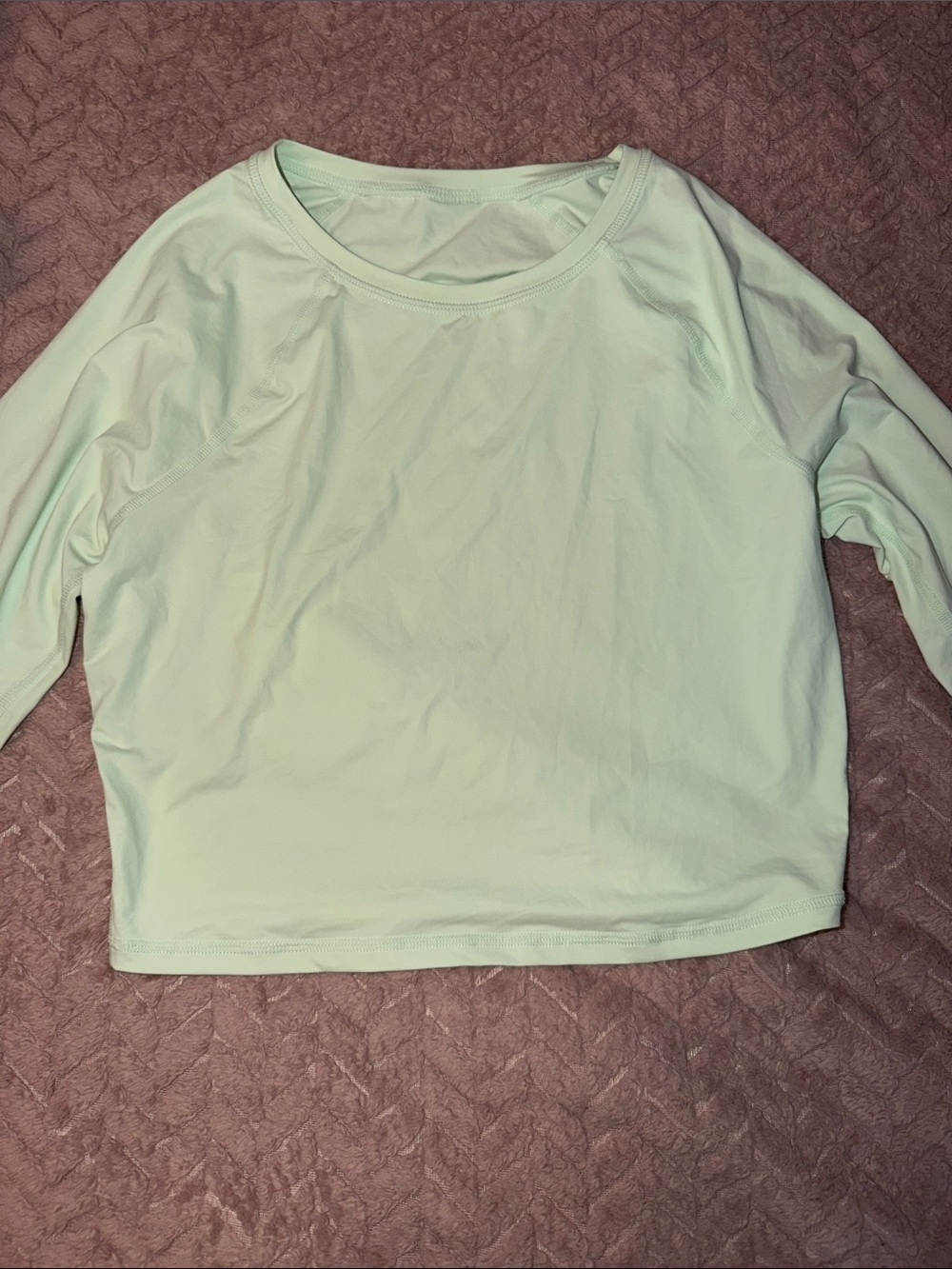 Fabletics Light Mint Long-Sleeve Women's Top